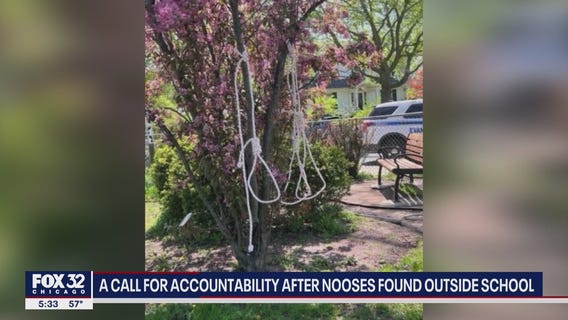 Evanston community calls for accountability after nooses found outside school
