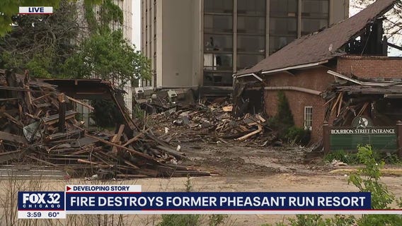 Fire destroys Pheasant Run Resort in St. Charles