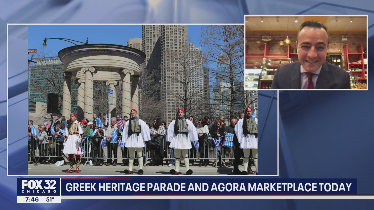 Greek Heritage Parade and Agora Marketplace in Greektown Sunday