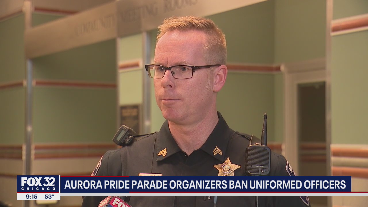 Aurora Pride Parade bans uniformed cops from marching
