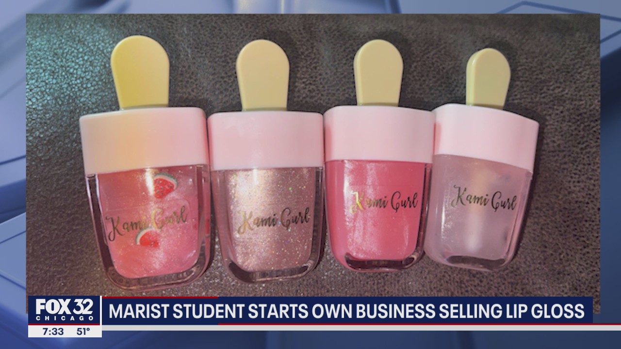 Marist student starts own business selling lip gloss