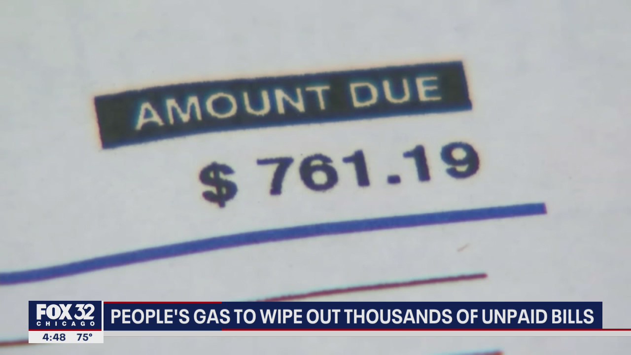 Peoples Gas to wipe out thousands of unpaid bills