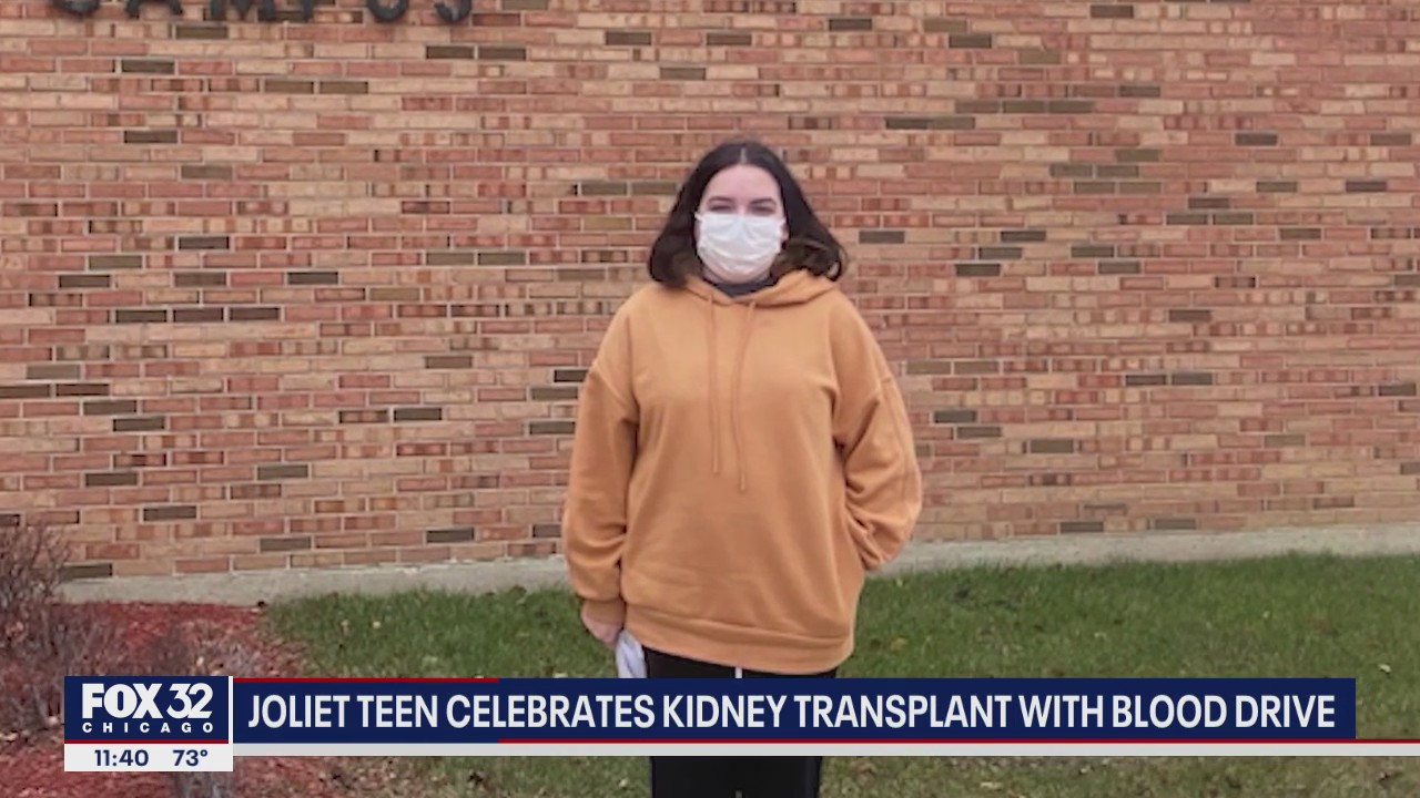 Suburban Chicago girl hosts blood drive to honor kidney donor who saved her life