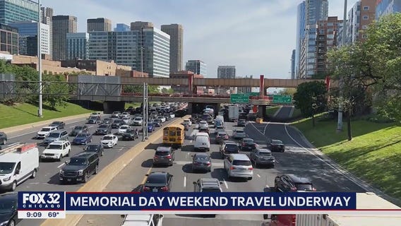 Illinois residents hit the road for Memorial Day weekend