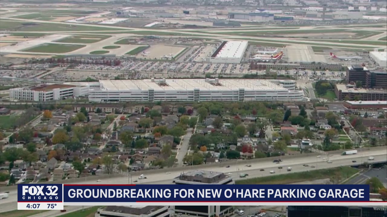 Groundbreaking held for new O'Hare parking garage