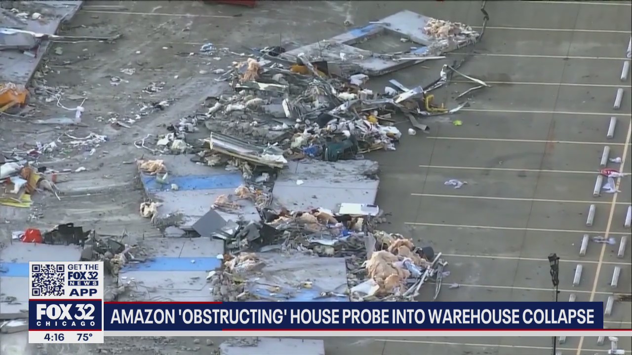 Amazon accused of 'obstructing' House probe into warehouse collapse