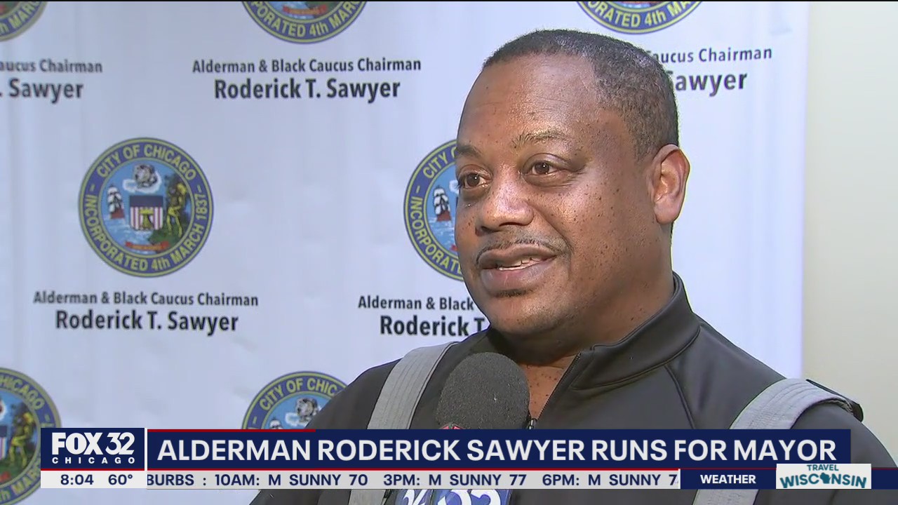 Roderick Sawyer, son of former mayor, joins growing field to unseat Lori Lightfoot