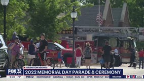 Thousands gather in Arlington Heights to pay tribute those lost this Memorial Day