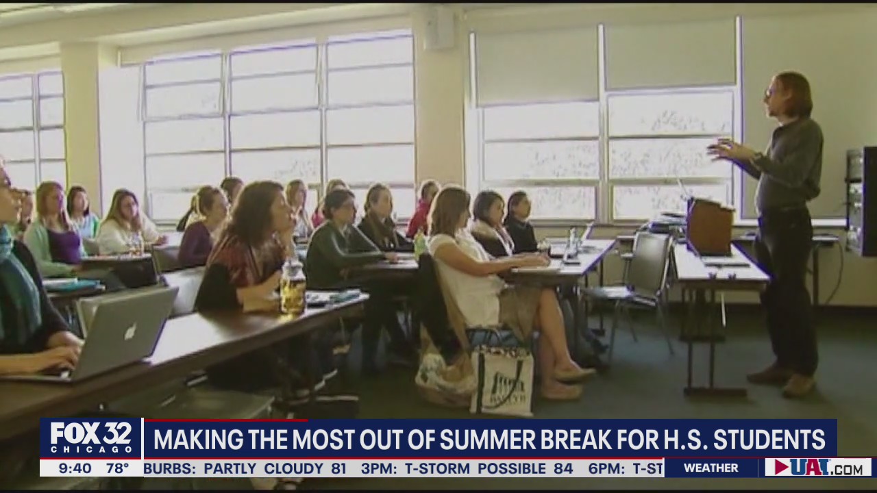 How high school students can make the most of their summer break