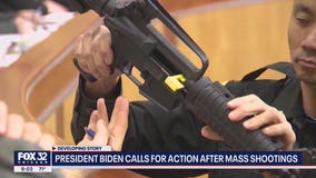 President Biden calls for action after mass shootings across the US