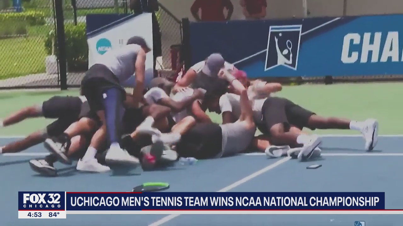 UChicago Men's Tennis team wins NCAA National Championship