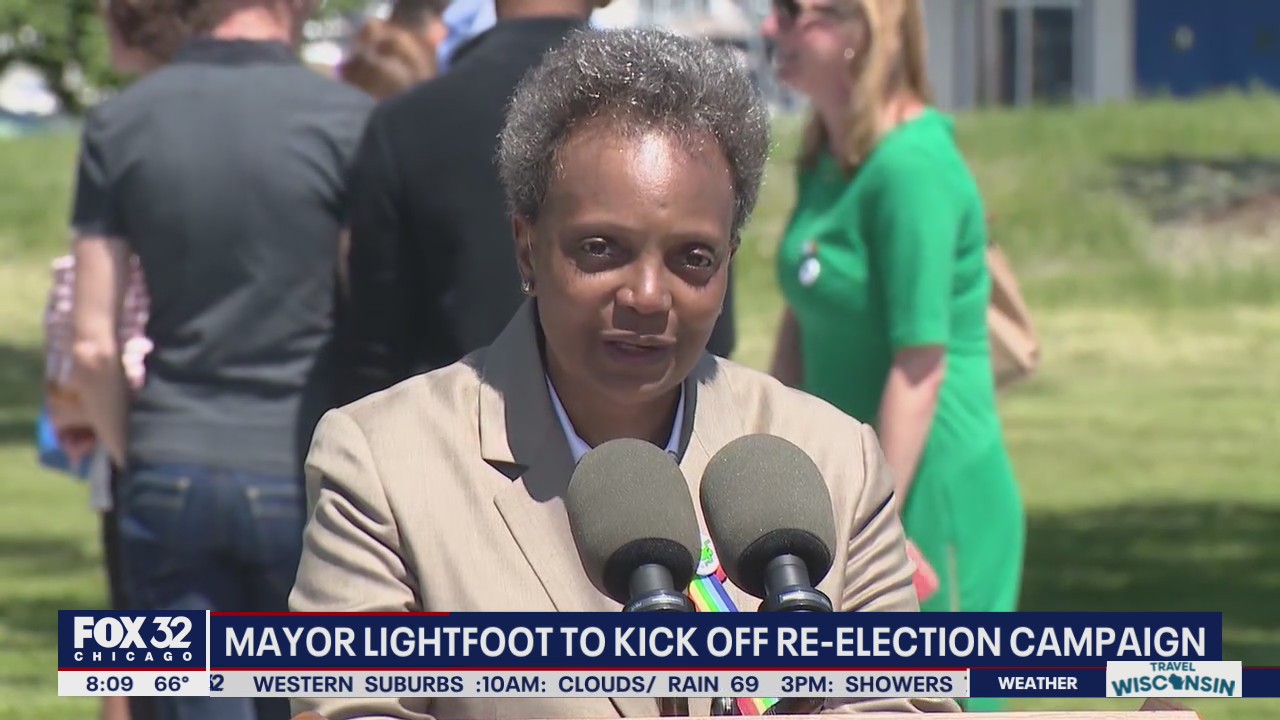 Chicago Mayor Lori Lightfoot to kick off re-election campaign