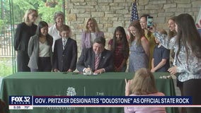 Pritzker makes dolostone official state rock