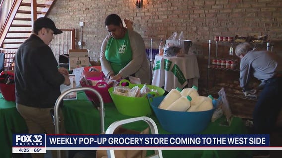 Weekly pop-up grocery store blessing Chicago's West Side