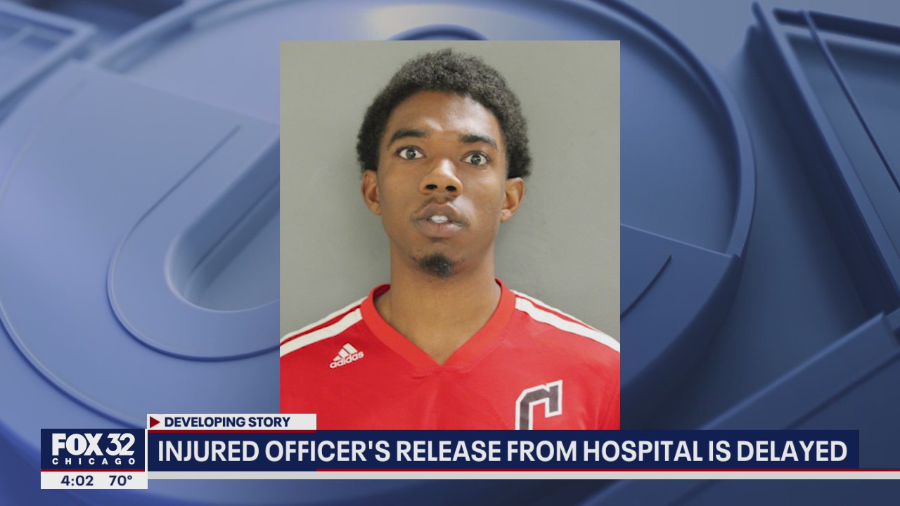 Chicago cop's release from hospital delayed after feeling lightheaded