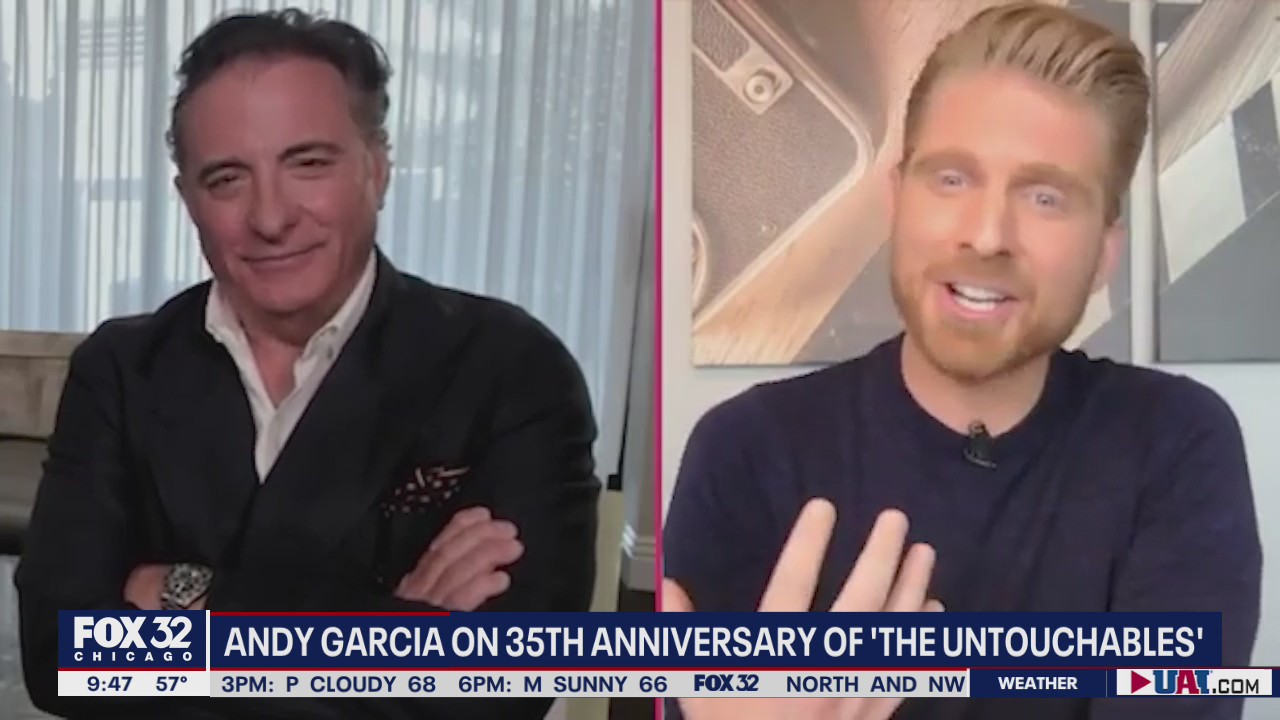 Andy Garcia reflects on 35th anniversary of iconic Chicago film, 'The Untouchables'