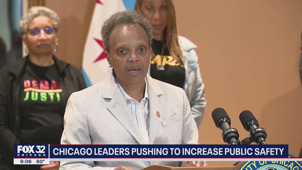 Chicago leaders push to bolster public safety amid crime wave | FOX 32 ...