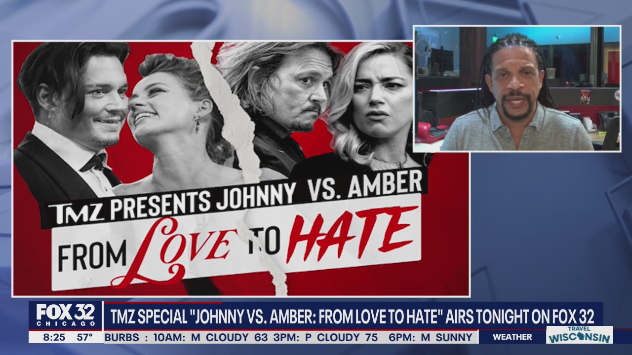 TMZ special 'Johnny vs. Amber: From Love to Hate' airs Tuesday on FOX 32