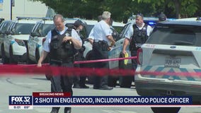 Chicago police officer wounded in shootout during traffic stop