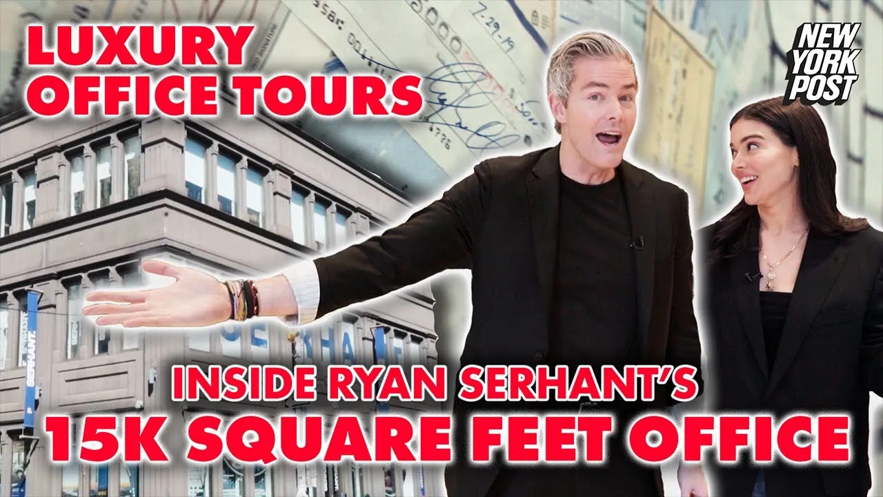 Inside Ryan Serhant?s slick Soho office