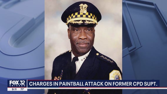 Teen charged in Chicago paintball attack on former top cop