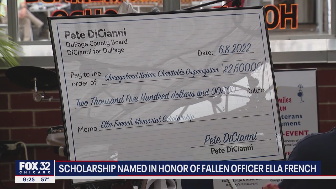 Scholarship named in honor of fallen Officer Ella French