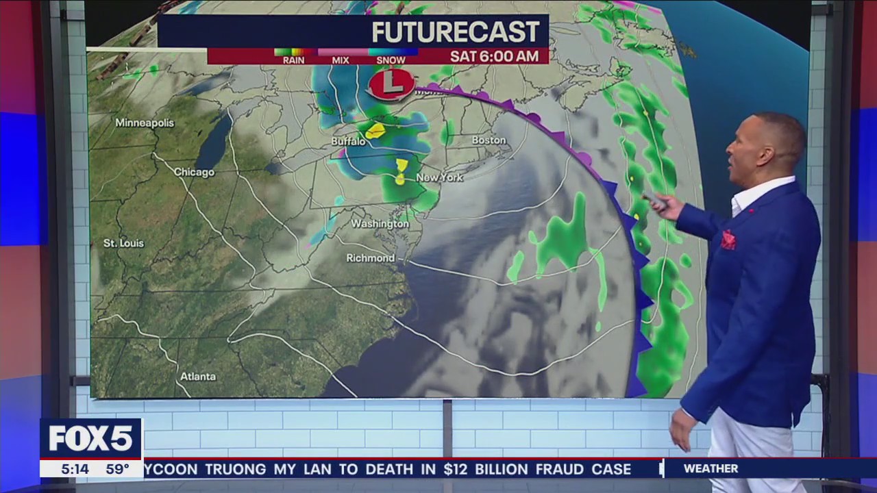 Will the rain stop in time for the weekend?