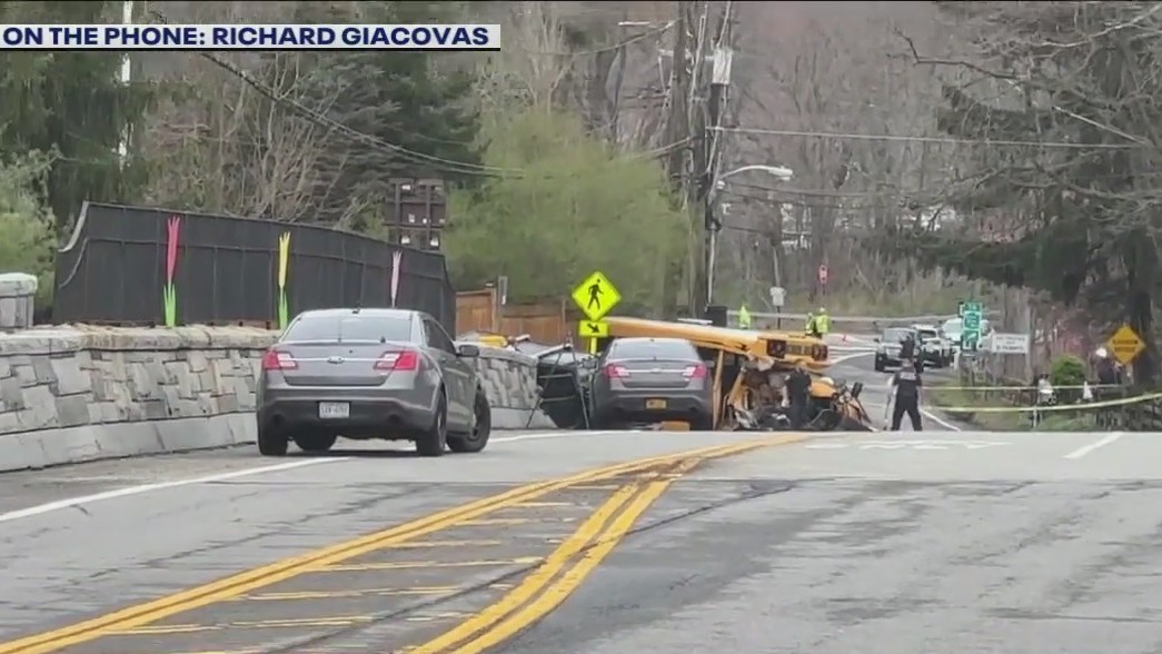 Yorktown bus crash: Multiple injured