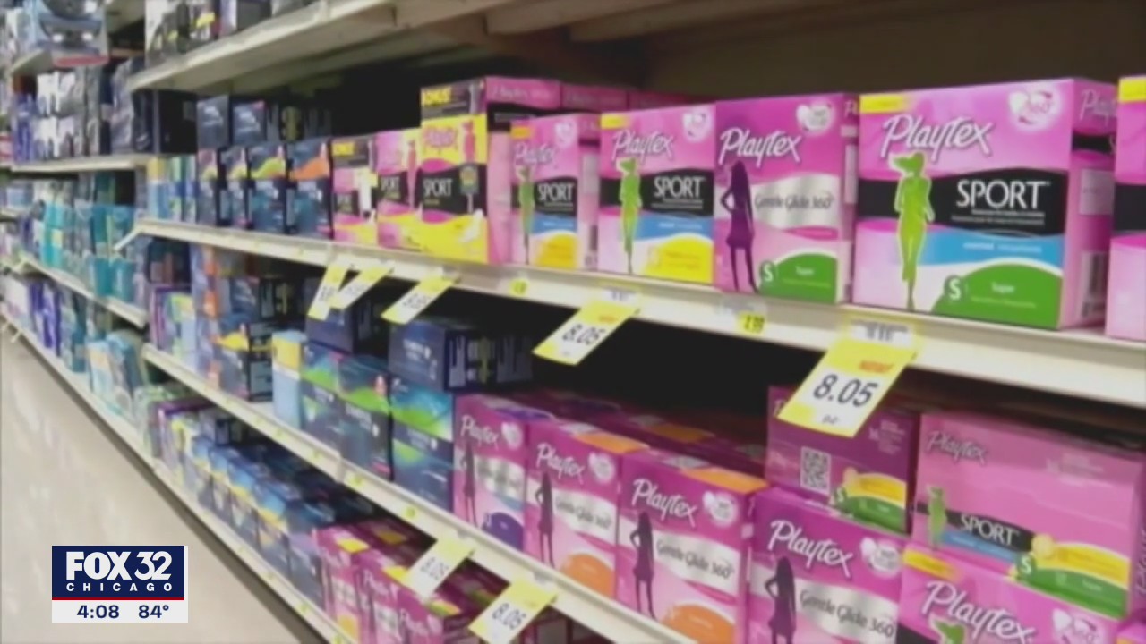 Shortage of tampons and pads reported