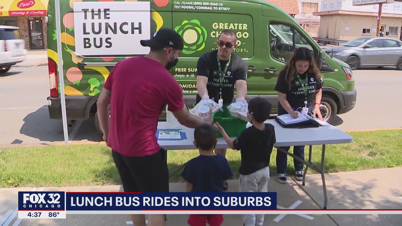 'Lunch Bus' rides into suburban Chicago