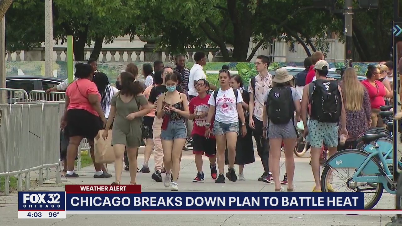 Chicago breaks down plan to battle this week's extreme heat