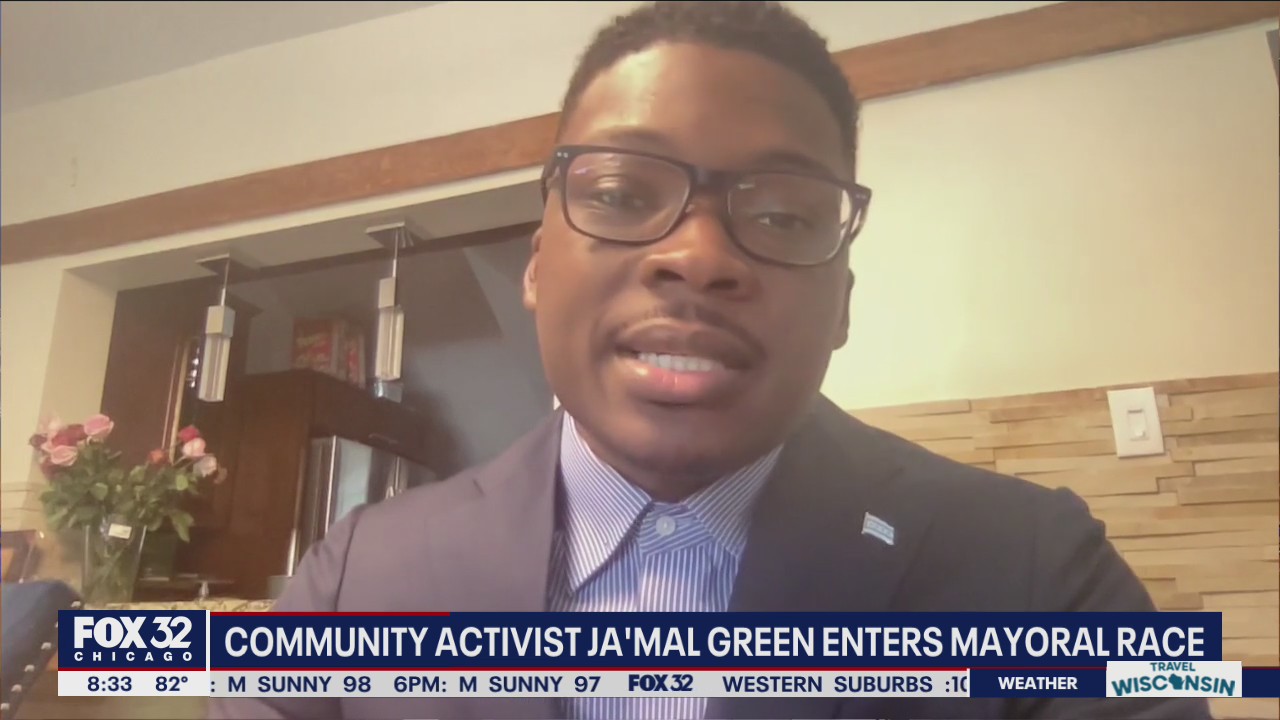 Ja'Mal Green announces run for Chicago mayor: 'So much is at stake right now'