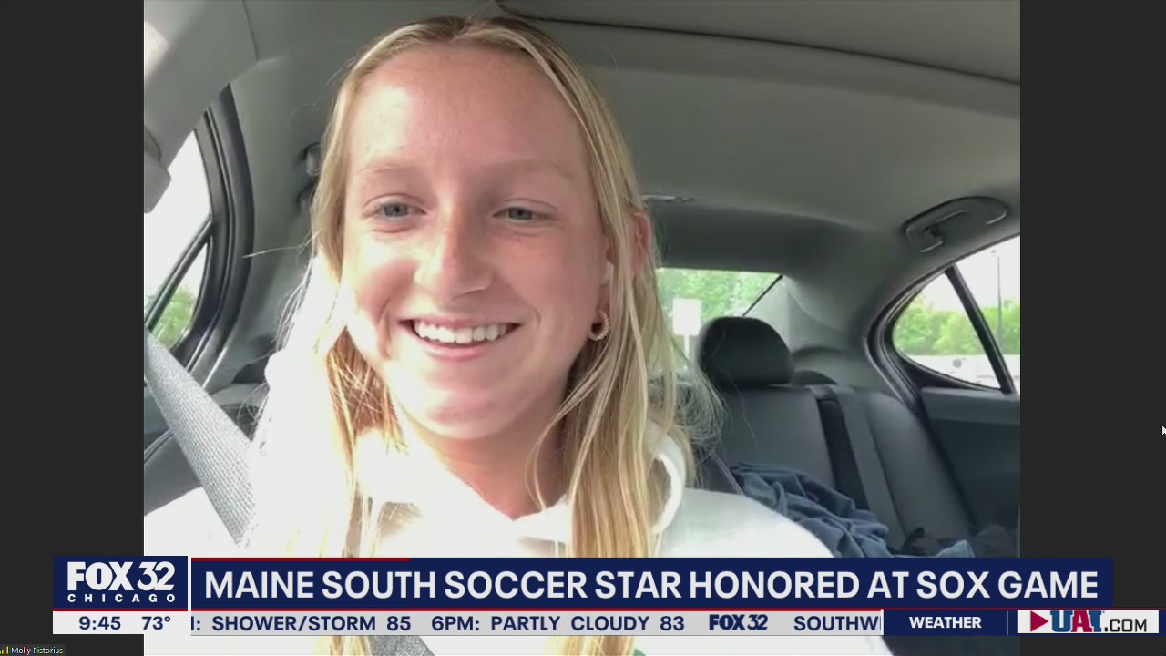 Maine South soccer standout honored at White Sox game for MVP performance