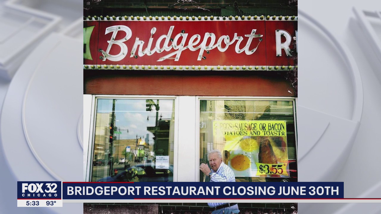 Chicago's Bridgeport Restaurant closing at end of June