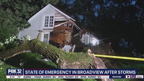 State of emergency issued in Broadview to help clean-up efforts after severe storms