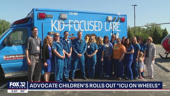 Advocate Children's Hospital rolls out 'ICU on Wheels'
