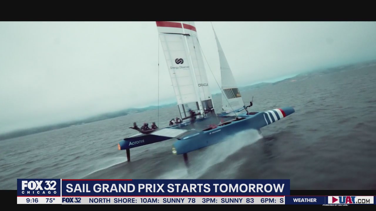 Sail Grand Prix takes over Lake Michigan for the first time this weekend