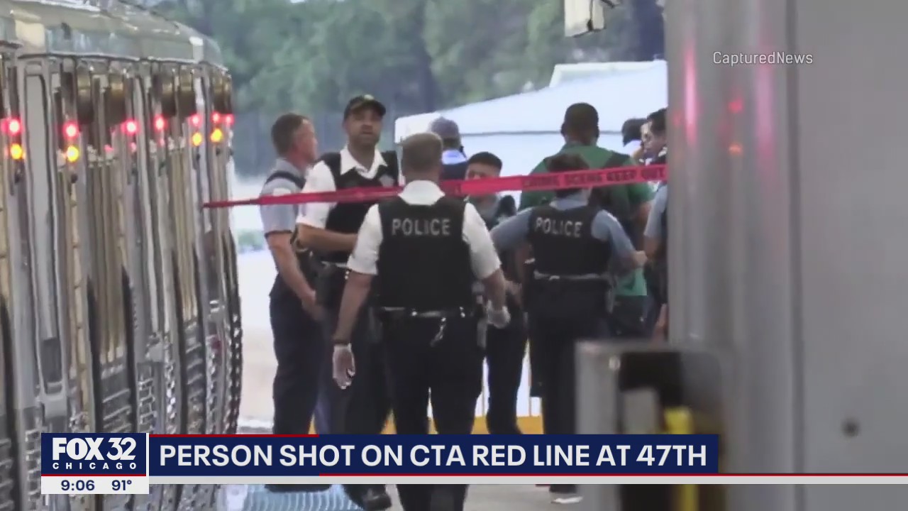 Man shot on Chicago CTA Red Line train