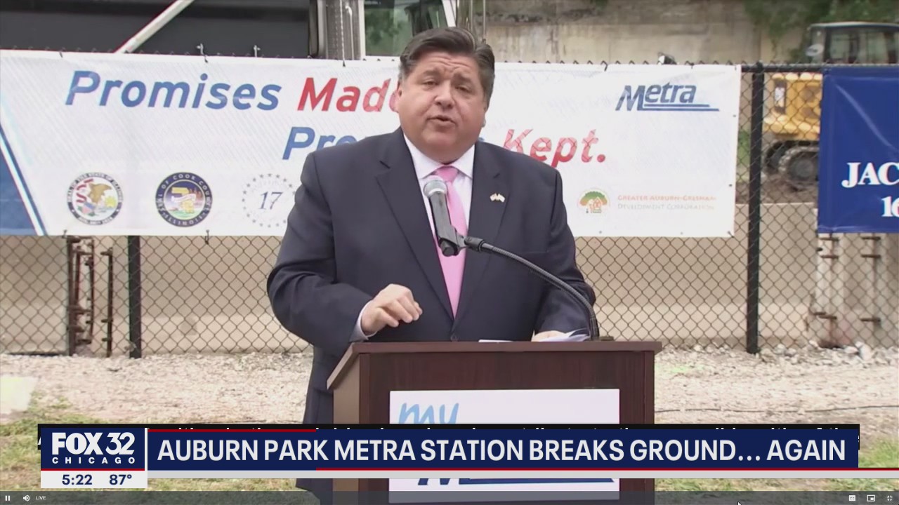 Auburn Park Metra station breaks ground ? again