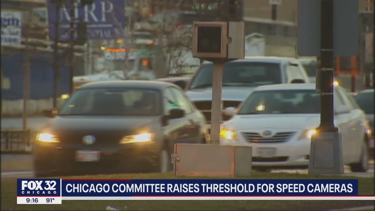 Chicago committee raises threshold for speed cameras