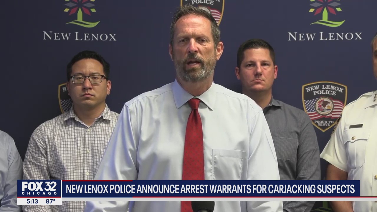 New Lenox police announce arrest warrants for carjacking suspects