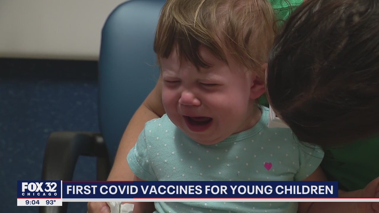 First Covid-19 vaccines for young children administered in Chicago