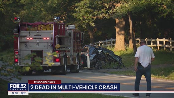 2 killed, 3 injured in Homer Glen multi-vehicle crash