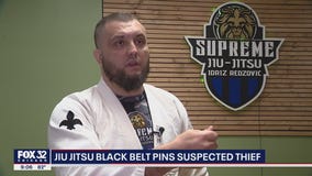 Chicago black belt takes down alleged thief, holds him until police arrive