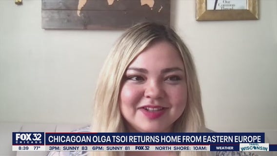 Chicagoan returns home after spending months helping Ukrainian refugees in eastern Europe