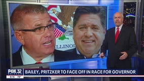Pritzker, Bailey offer voters very different visions for Illinois' future