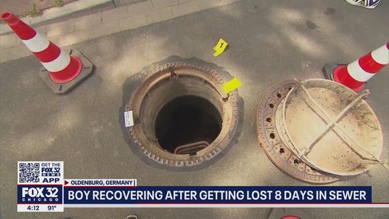 Boy recovering after getting lost in sewer for 8 days