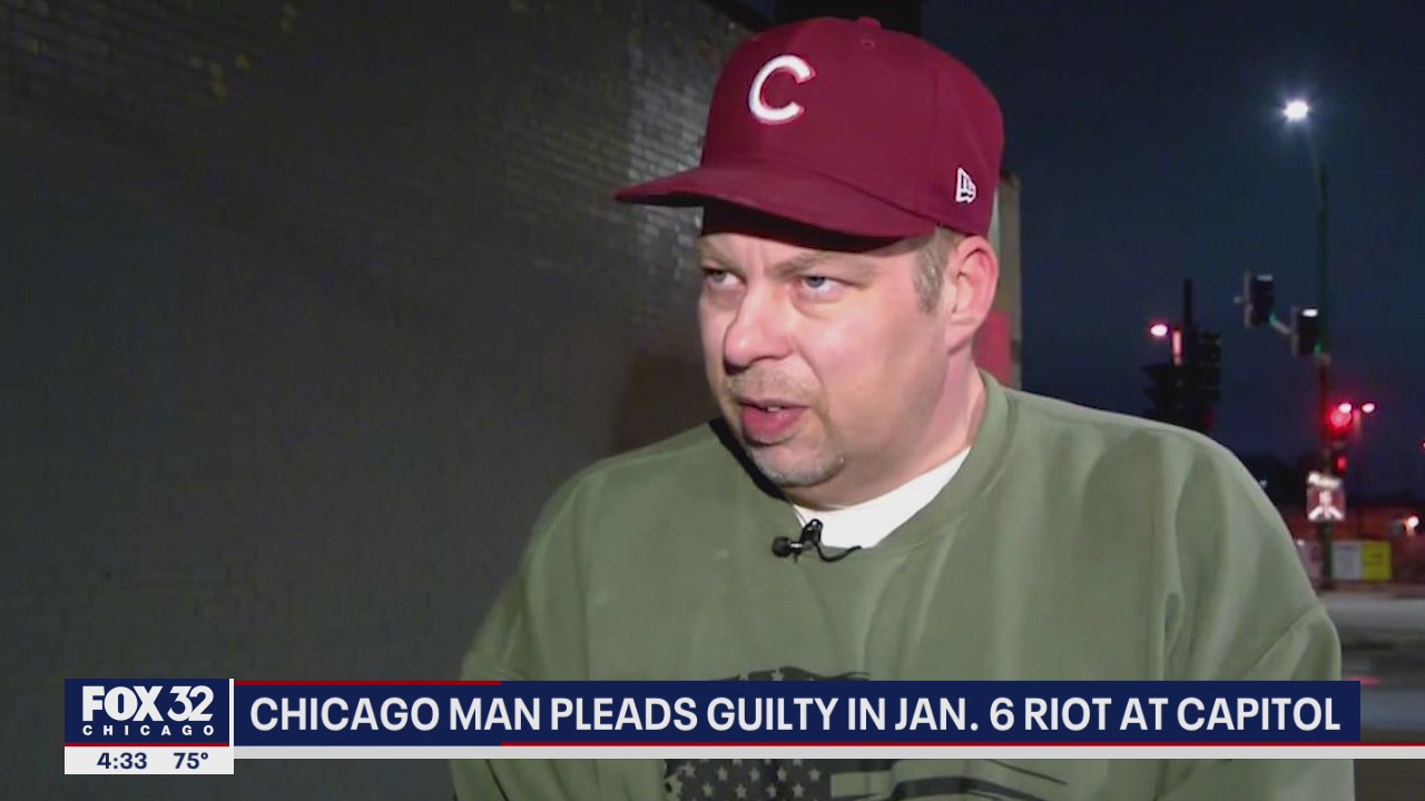 Chicago man pleads guilty in Jan. 6 riot at the Capitol