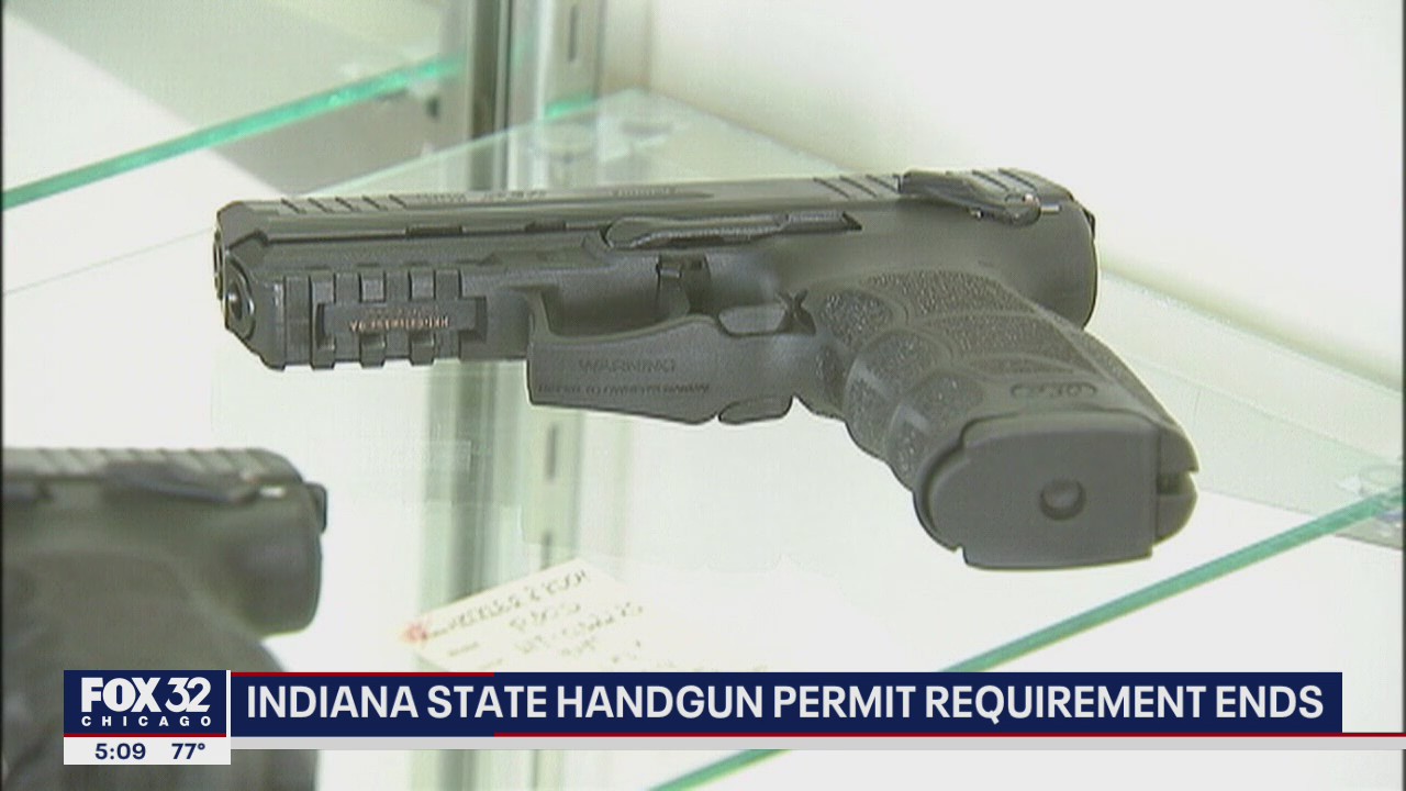 Indiana state handgun permit requirement ends