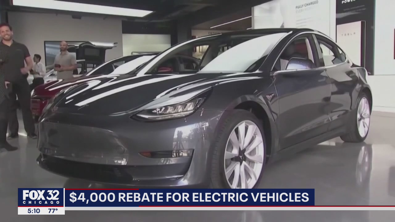 Illinois giving $4K rebates to residents who buy electric vehicles